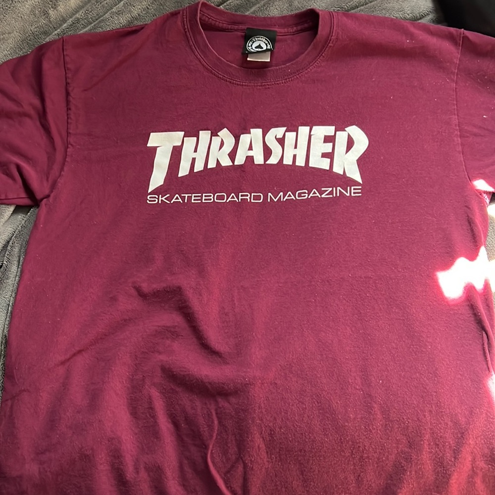 Burgundy Thrasher T-Shirt